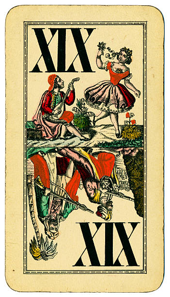 istock Trump XIX Tarot Austrian Taroch playing card 1900 520692065