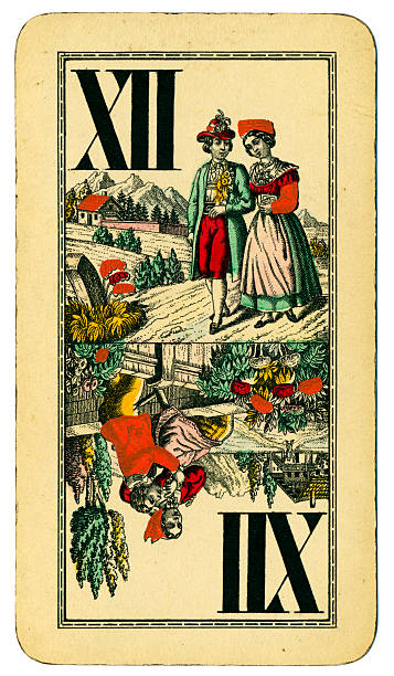 istock Trump XII Tarot Austrian Taroch playing card 1900 520692069