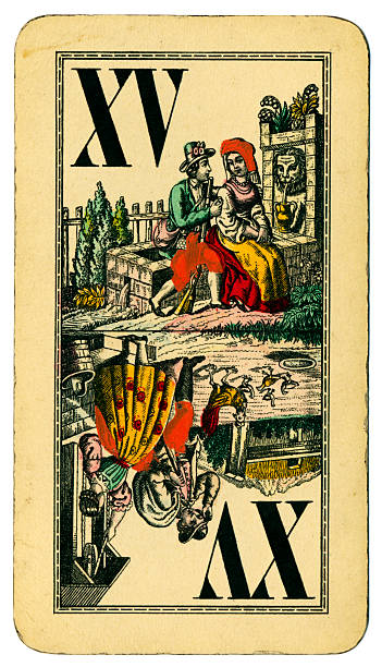 istock Trump XV Tarot Austrian Taroch playing card 1900 520692073