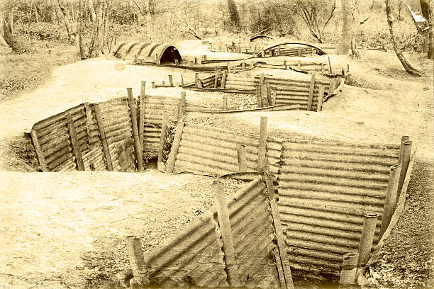 world war one trench belgium flanders