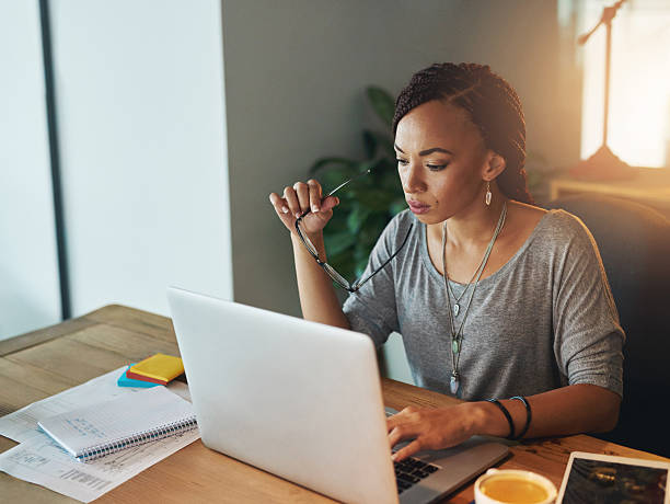 istock She puts a lot of thought into her work 520703540