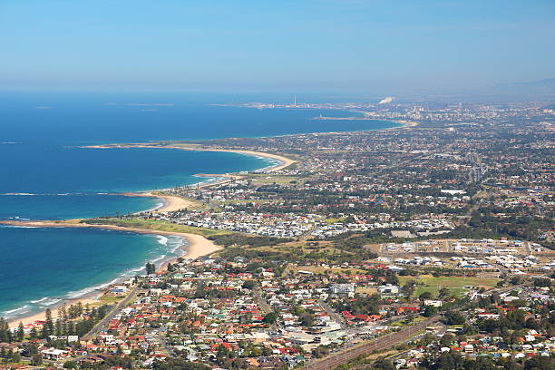Australian coastline stock photo