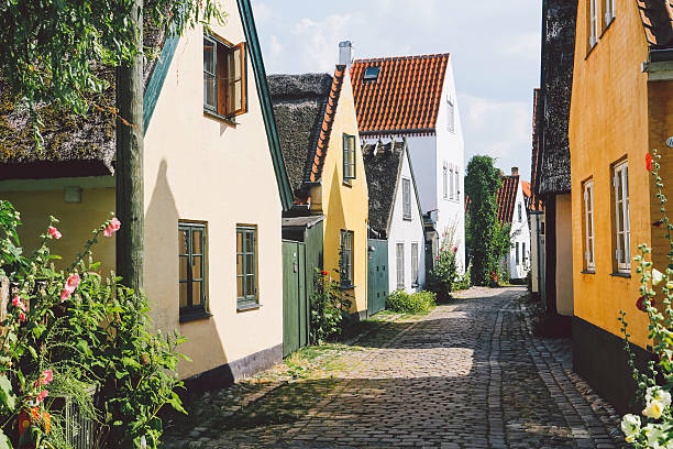 Dragør Street stock photo