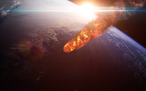 istock Meteor shower. Elements of this image furnished by NASA 520710668
