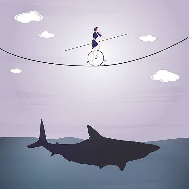 Balance Drawing Rope 960+ Tight Rope Balance Illustrations, Royalty-Free Vector Graphics ...