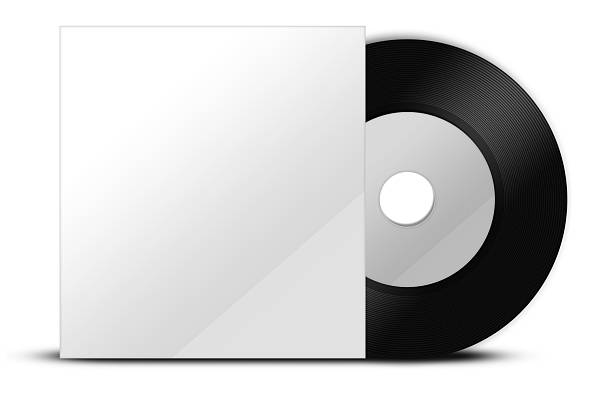 istock Black vinyl with papercover 520712161