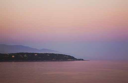 Vista de Roquebrune-Cap-Martin. Francia photo