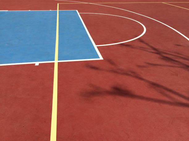istock Basketball court 520731007