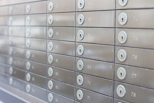 istock row of silver safes 520731209
