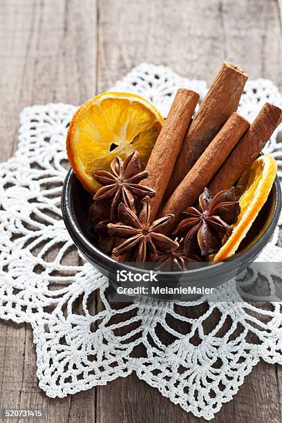 Christmas Spices Stock Photo - Download Image Now - Advent, Anise, Bowl