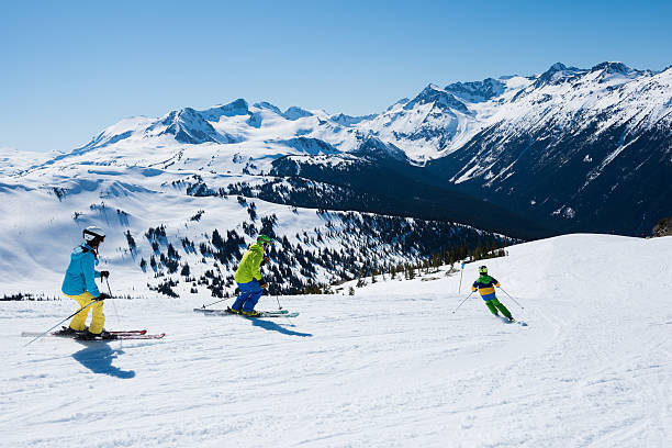 istock Family ski vacation 520734784