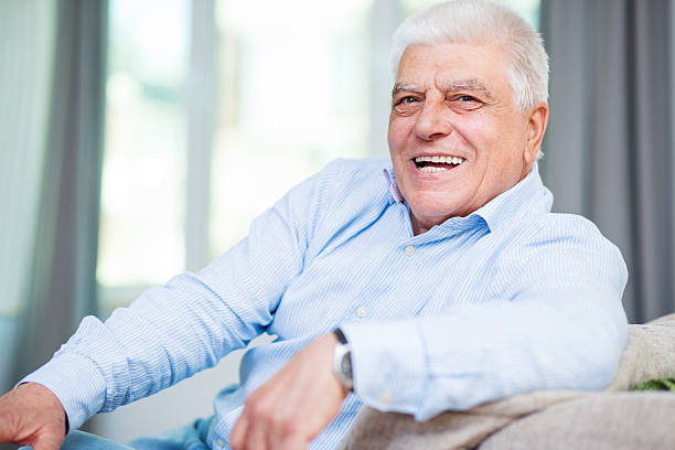 istock Portrait of a smiling senior man 520734858