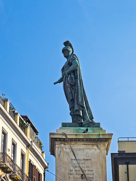 istock Carlo Felice monument on main square in Cagliari, Sardinia 520734892