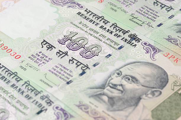 istock Close up of One Hundred Paper Currency 520735323