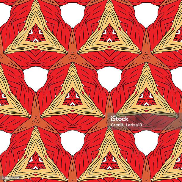 Red Simplistic Patterns Primitive Simple Red Modern Pattern Stock Illustration - Download Image ...