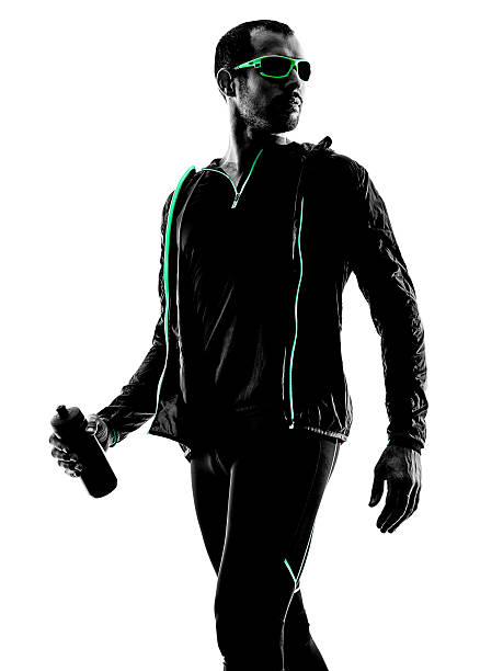 istock man runner portrait jogger silhouette 520737931