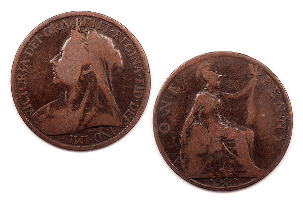 istock British Penny old Victoria. 520740022