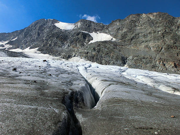 istock Crevasse in the European Alps 520740812