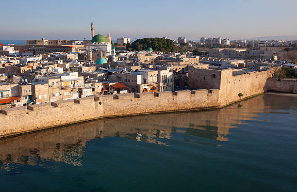 istock Acco sea wall, Israel. 520741030