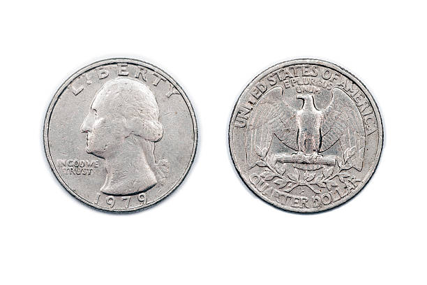 istock Quarter Dollar coin from the USA 1979 520741032