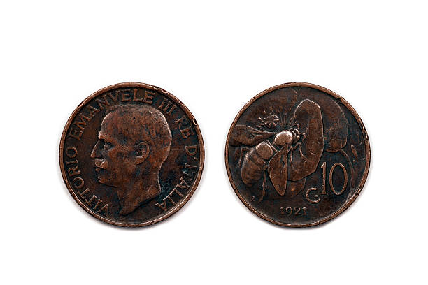 istock Ten Centesimi coin from Italy 1921 520741302