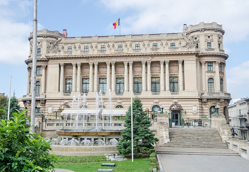 Parliament building in Bucharest, Romania