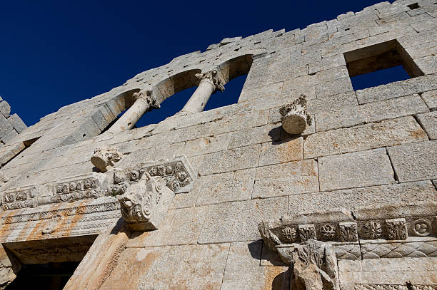 Historical Alahan Monastery. Mut Mersin in Turkey
