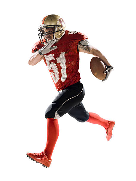 istock American football player isolated 520751545