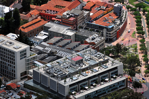 Bogota - Colombia: campus of the University of the Andes seen from above - Carrera 3 - Universidad de los Andes - image by M.Torres