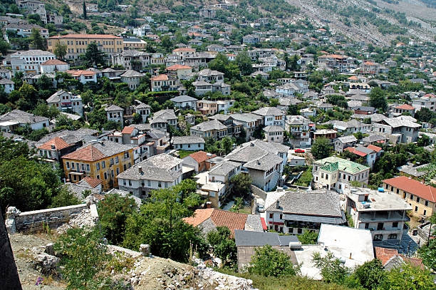 istock Gjirokaster city, Albania 520754865