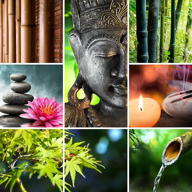 Photo of oriental culture - zen and spirituality concept