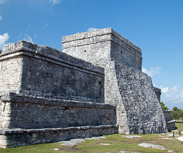 istock Tulum Mayan Ruins Temples of Diving God and Initial Series 520765990