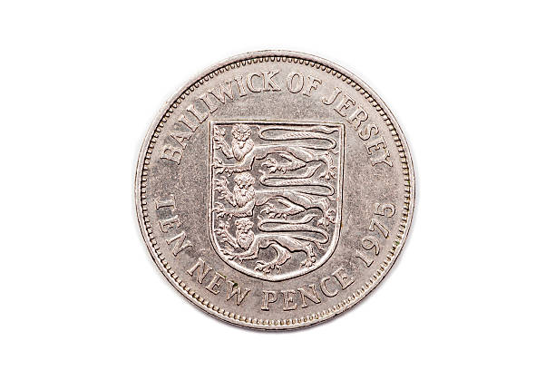 istock Ten New Pence from Jersey dated 1975 Reverse 520766056