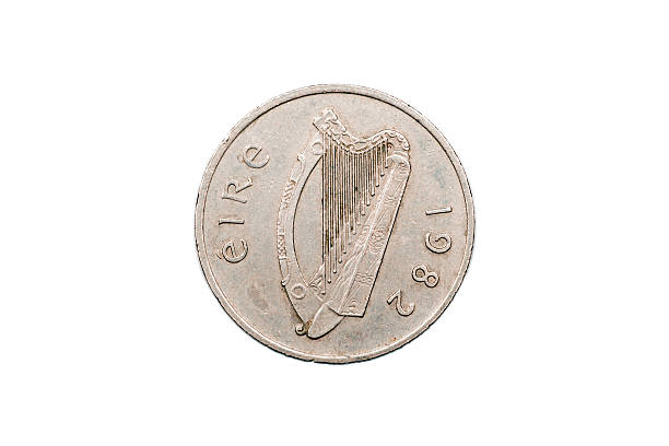 istock Ten Pence coin from Ireland Reverse 1982 520766280