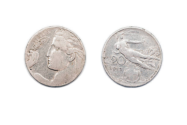istock Twenty Centesimi coin Italy 1920 520766520