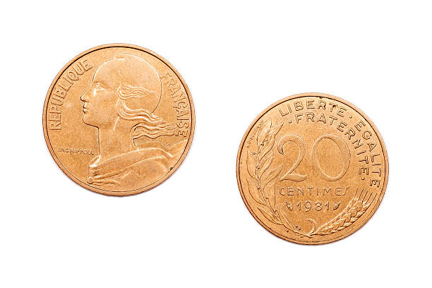 Twenty Centimes coin from France 1981