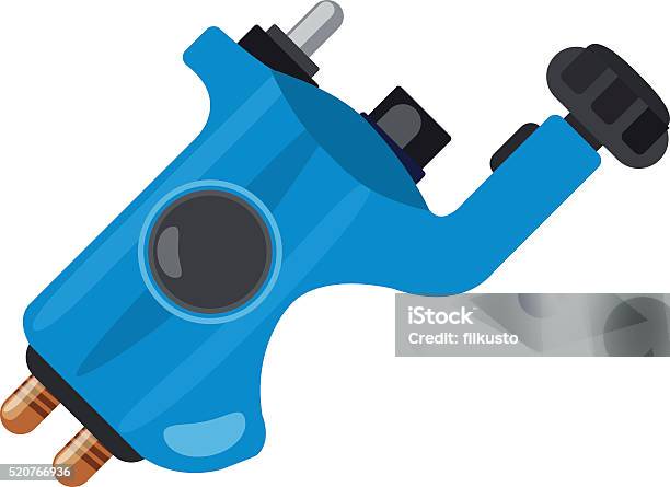 Tattoo Machine Icon On A White Background Tattoo Accessory Stock  Illustration - Download Image Now - iStock