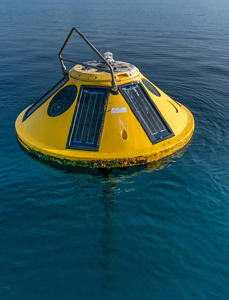 istock Small weather oceanographic buoy 520768516