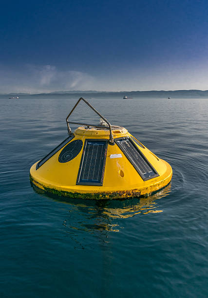 istock Small weather oceanographic buoy 520768646