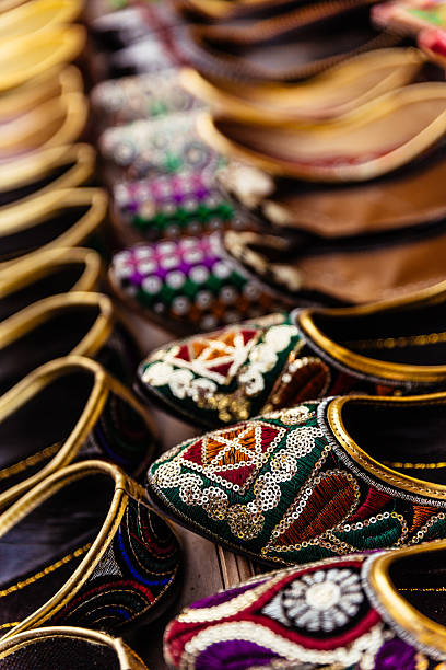 istock Indian Jutti Shoes 520772231