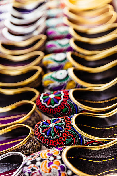 istock Indian Jutti Shoes 520772233
