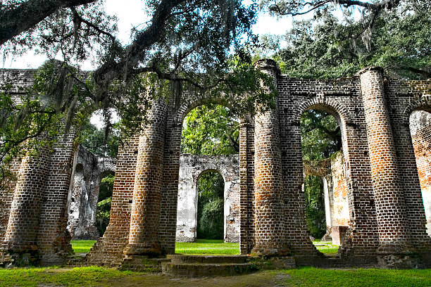 istock Old Sheldon Church Ruins 520776209