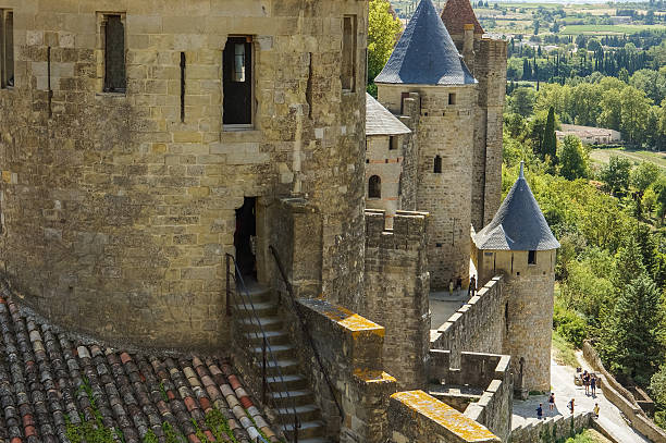 Carcassonne stock photo