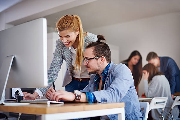 istock Young business couple 520777798