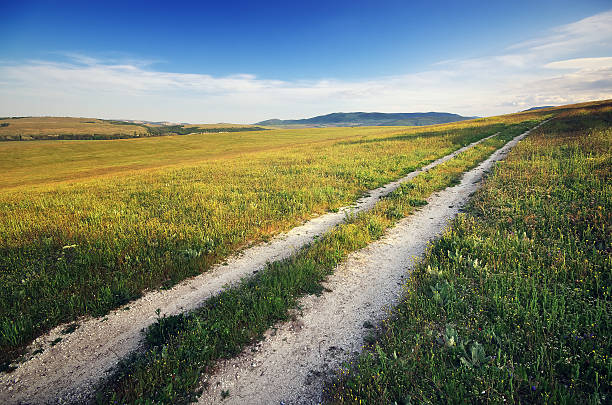 istock Country Road in Mountain. 520780652