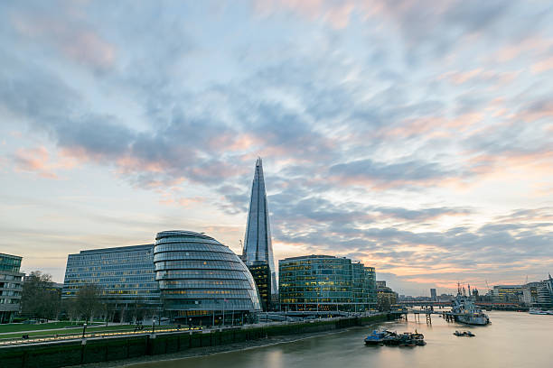 istock Sunset over the Thames in London 520780710