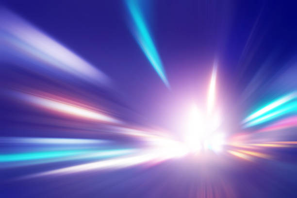 istock Abstract image of speed motion on the road. 520781238