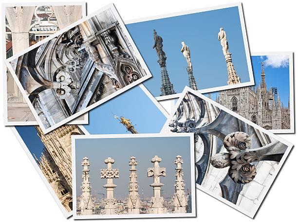 istock Milan cathedral, photos collage 520786025