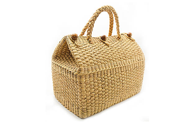 istock Handbag made Water hyacinth 520786295