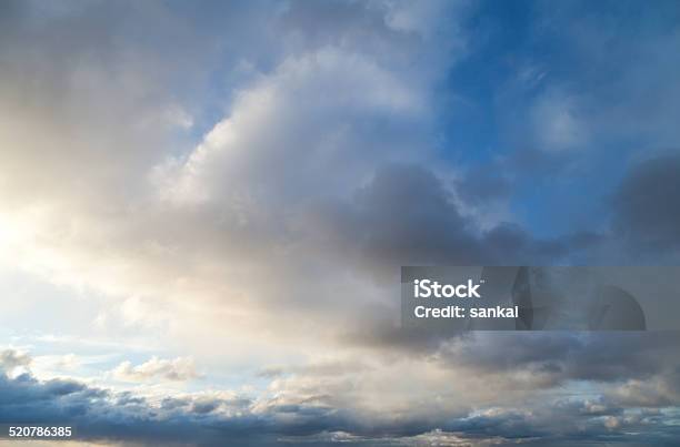 Beautiful Morning Sky Stock Photo - Download Image Now - Backgrounds, Beauty In Nature, Blue